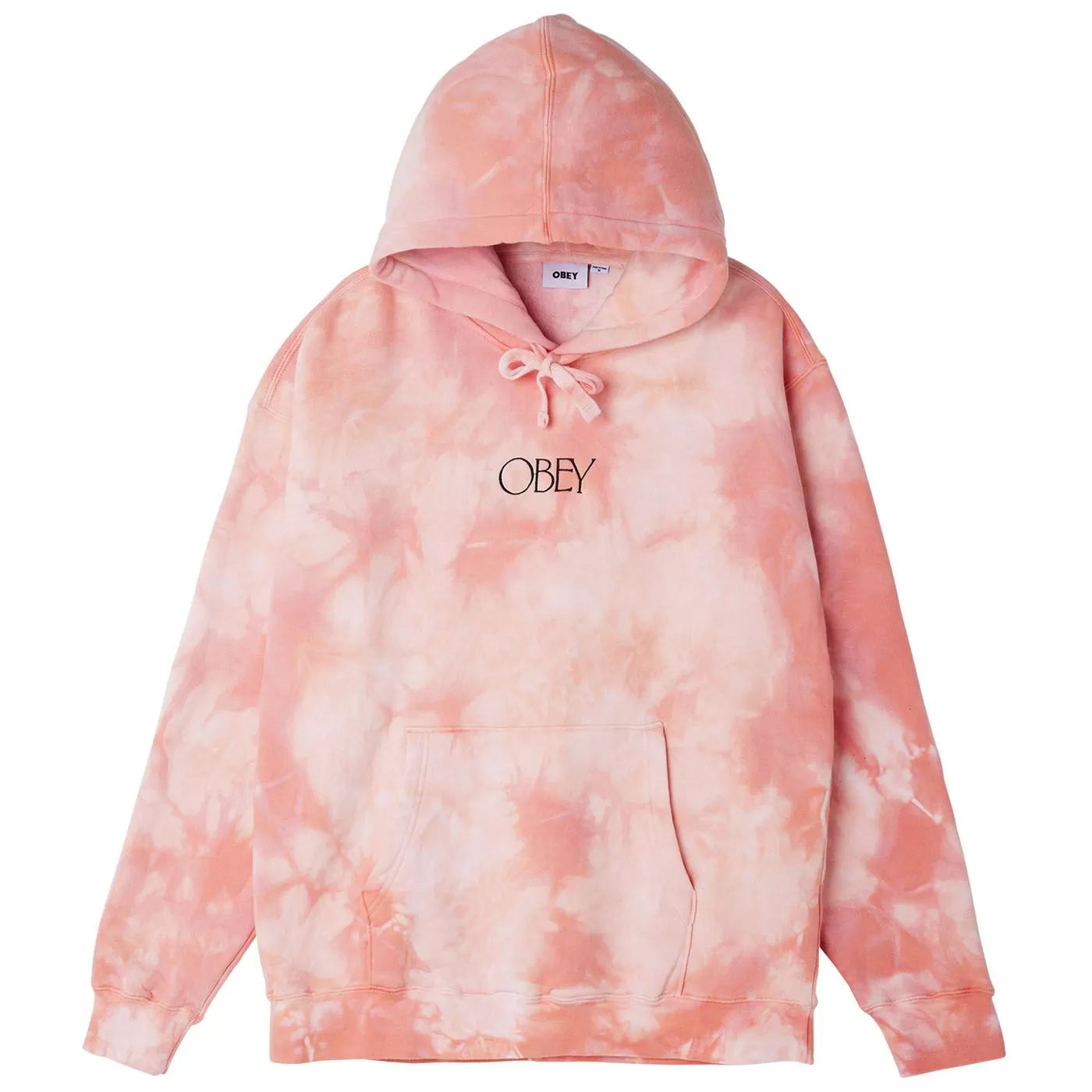 Obey tie dye hot sale hoodie