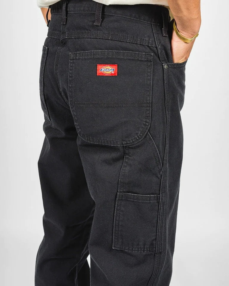 Relaxed Fit Duck Jean - Rinsed Black
