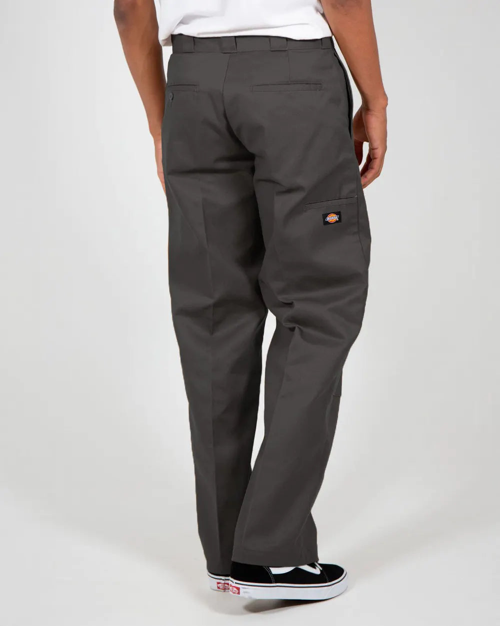 Loose Fit Double Knee Work Pant - Charcoal