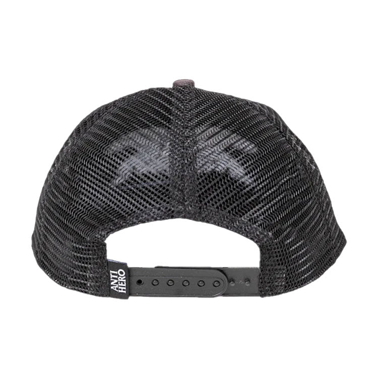 Basic Eagle Trucker Hat - Charcoal/Black