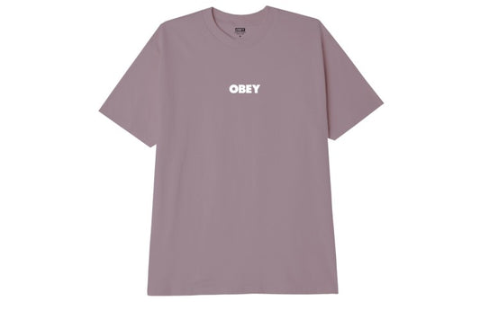 Bold Obey T-Shirt - Lilac