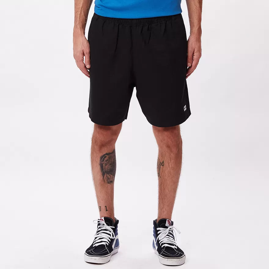 EASY RELAXED TWILL SHORT - Black