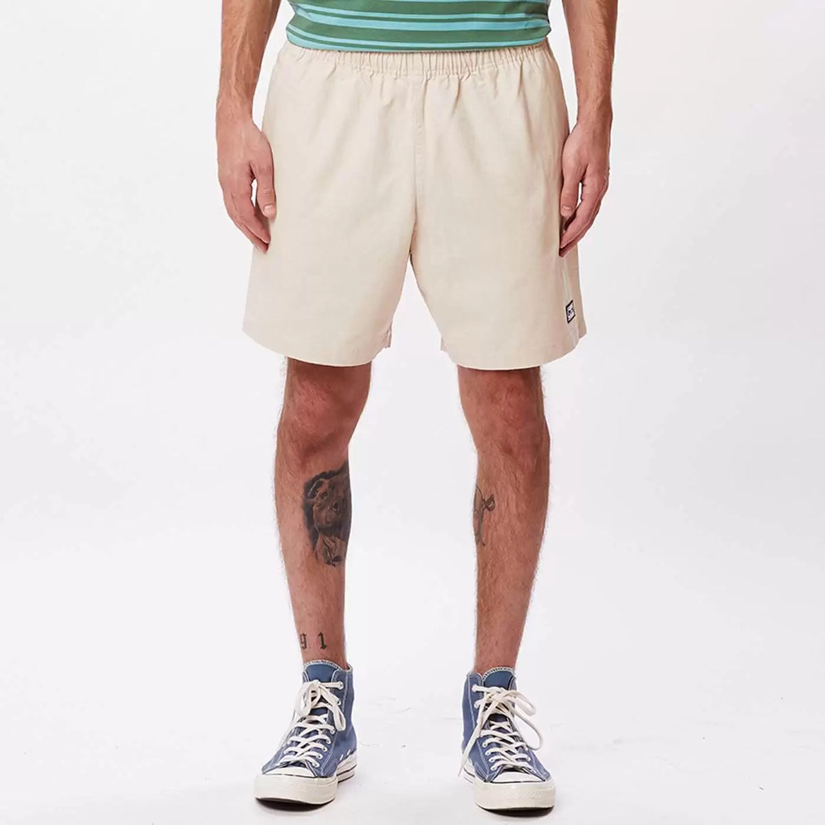Easy Relaxed Twill Short - Clay