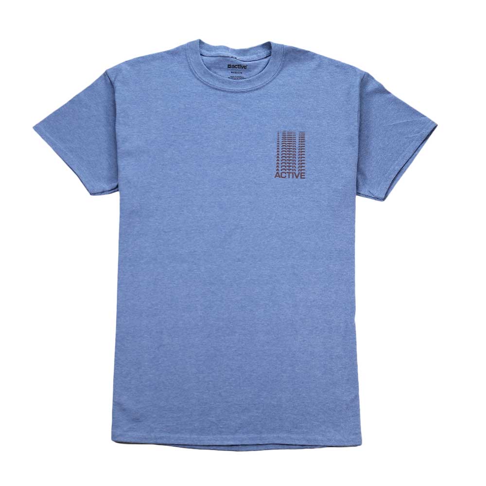 Fading Tee - Heather Indigo