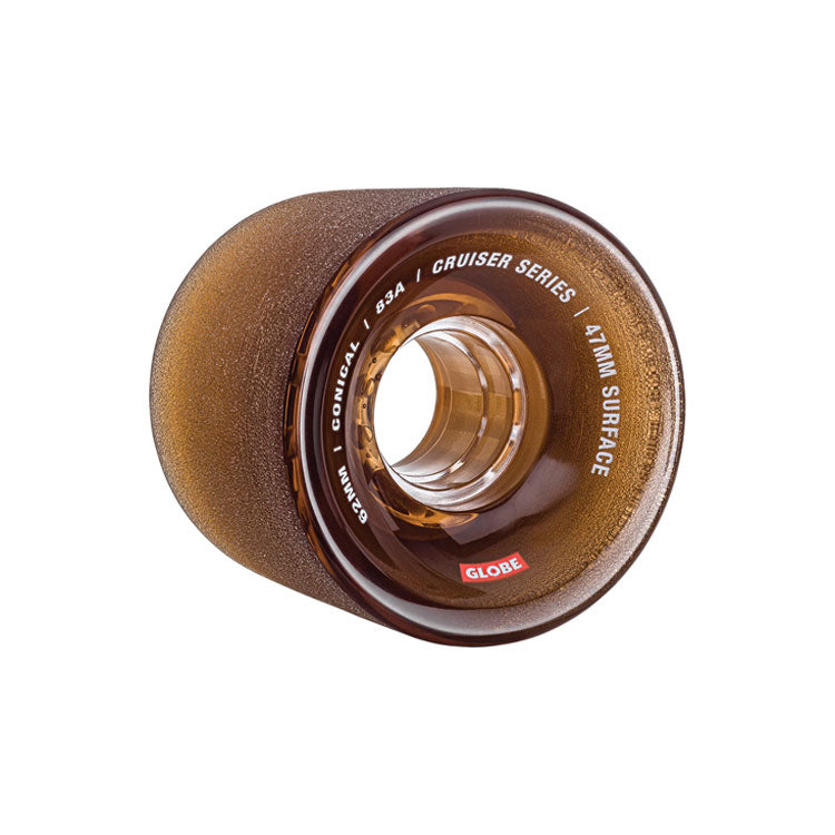 Conical Cruiser Wheel - Clear Coffee