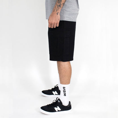 Haven Cargo Short - Black