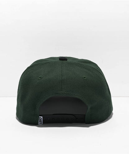 Marshall 6 Panel Snapback - Green