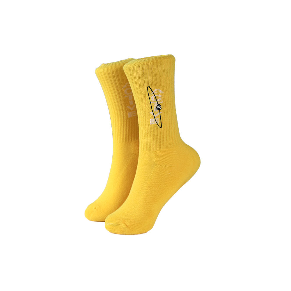 Youth Orbit Sock - Yellow