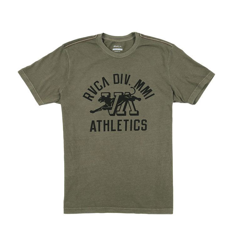 RVCA Athletics T-Shirt - Olive