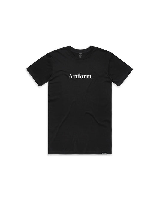 Serif Tee - Black