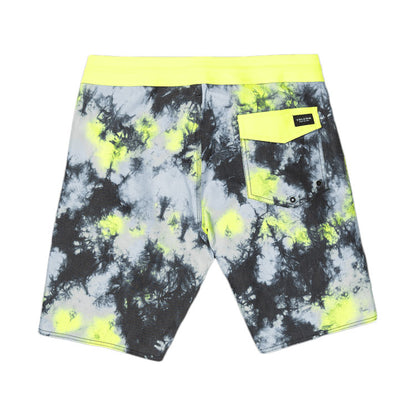 Saturate Mod Board Short - Lime Tie Dye