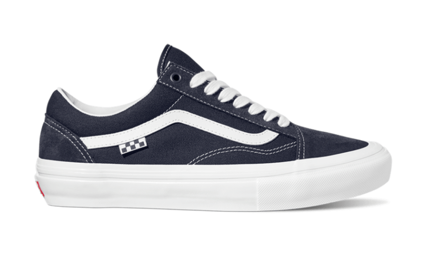 Vans old skool pro navy sales