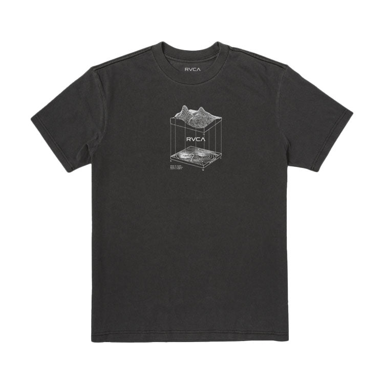 Topographic T-Shirt - Black