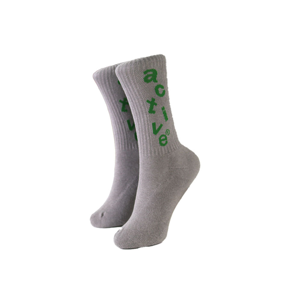 Youth Tumble Sock -  Heather Grey