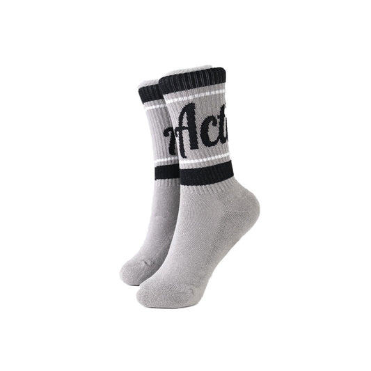 Youth Volume Sock - Heather Grey