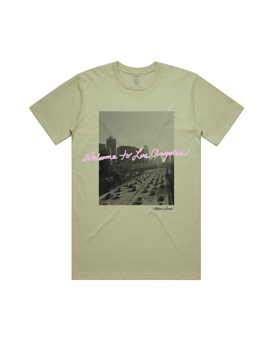 Welcome to Los Angeles Tee - Pistachio