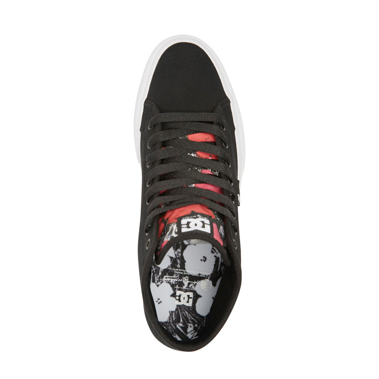 AW Manual Hi Shoe - Black/White/Red