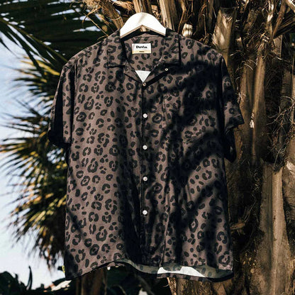 Black Leopard Polo