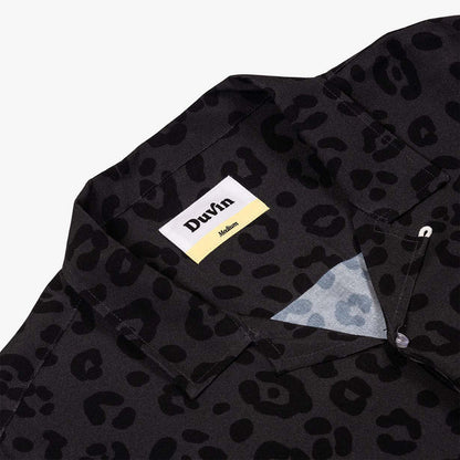 Black Leopard Polo