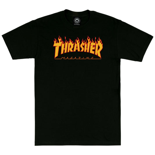 Flame T-Shirt - Black