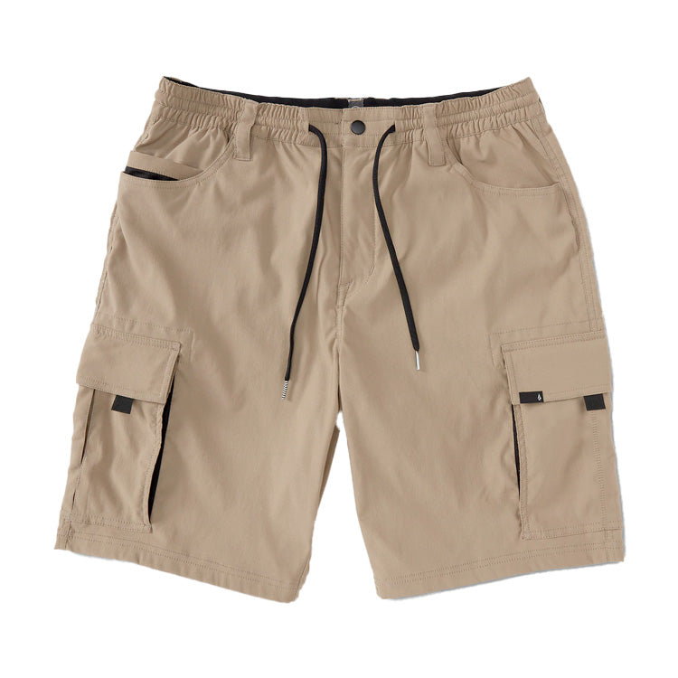 Skate Vitals Cargo Hybrd Short - Khaki