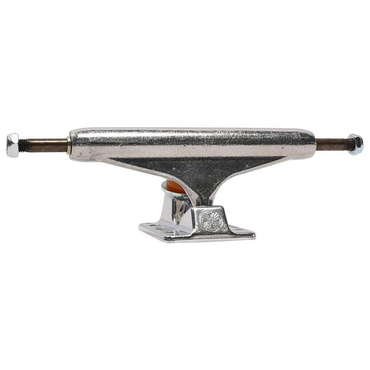 Front view of Independent 149mm Stage 11 Forged Hollow Skateboard Trucks in silver