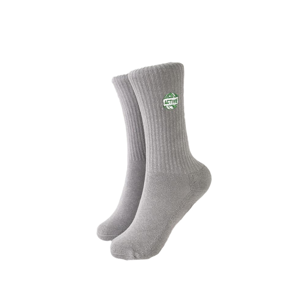 Youth International Sock - Heather Grey