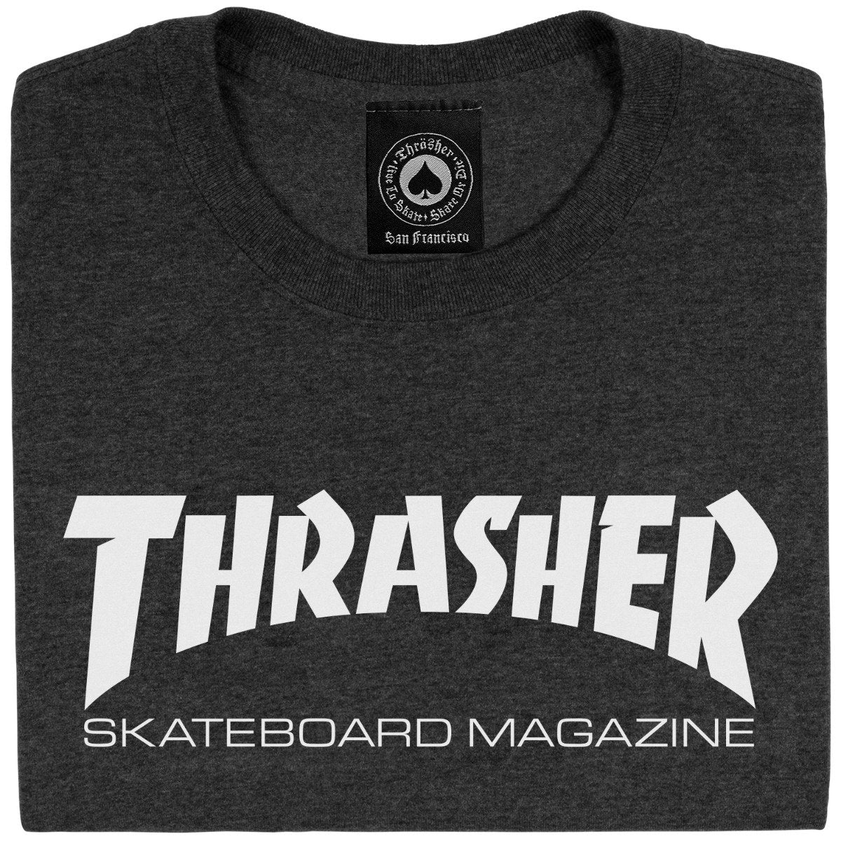 Skate Mag T-Shirt - Charcoal Heather