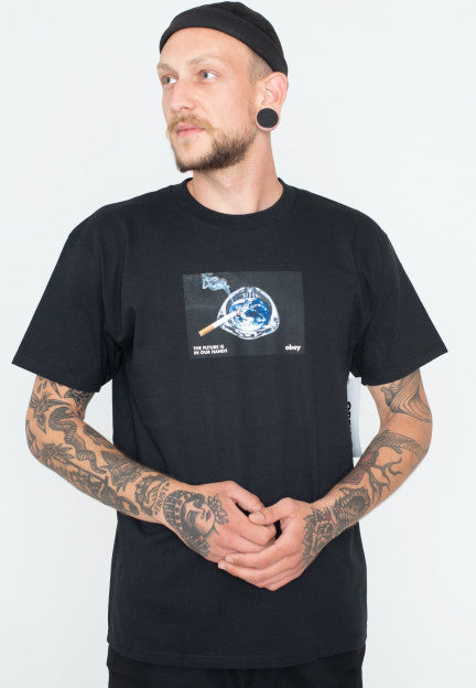 The Future Is In Our Hand T-Shirt - Black