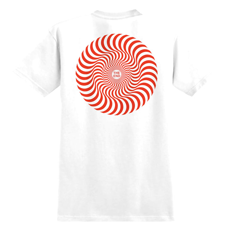 Classic Swirl T-Shirts - White